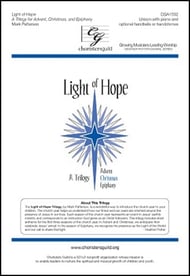 Light of Hope Unison choral sheet music cover Thumbnail